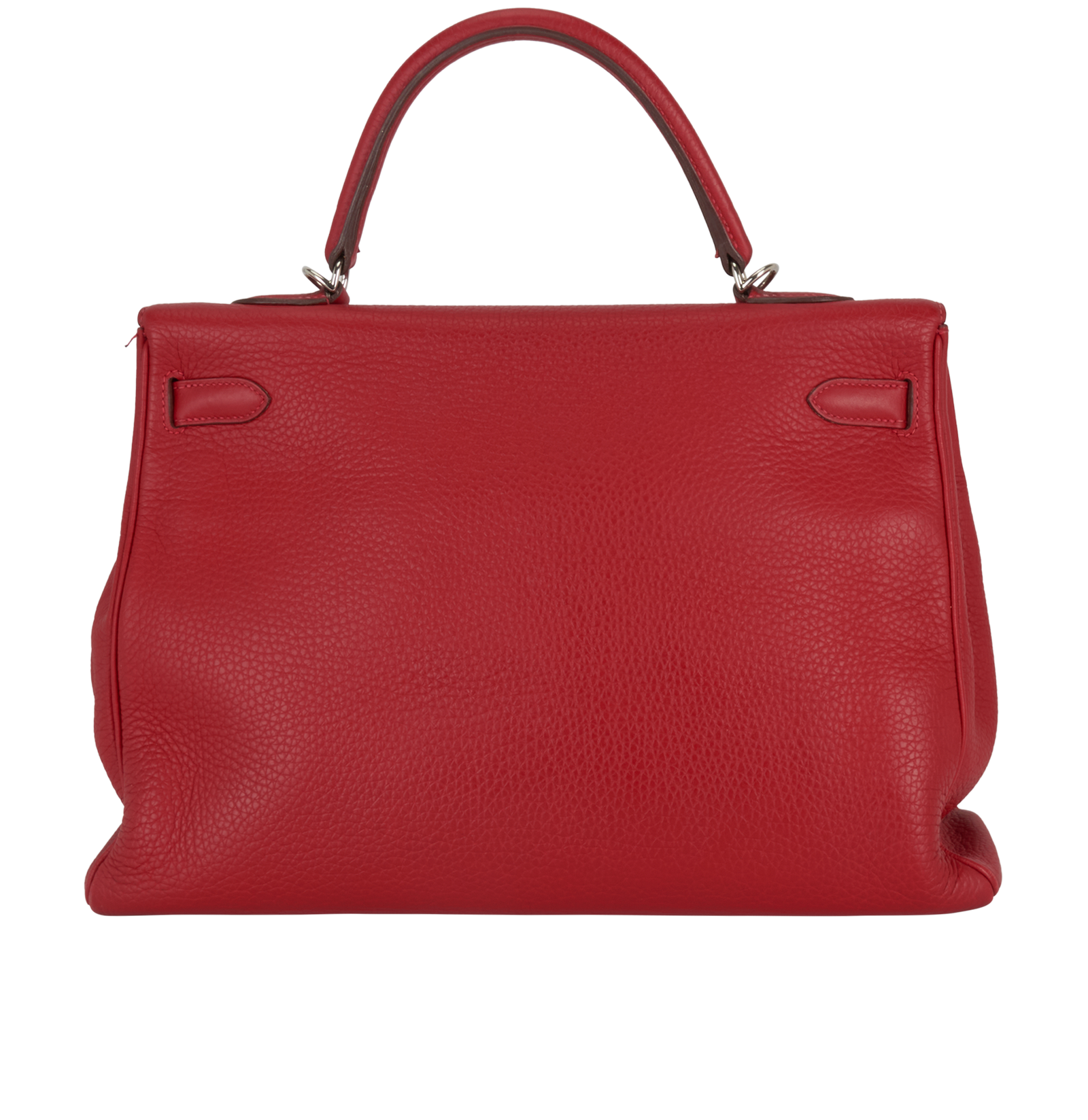 Kelly 35 Retourne In Evercolor Rouge Garance, &pound;6,000, Handbags, Red, Leather, Back view